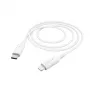 Καλώδιο φόρτισης Hama, USB-C - Lightning, 1 m, λευκό