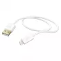 Hama καλώδιο φόρτισης, USB-A - Lightning, 1,5 m, λευκό