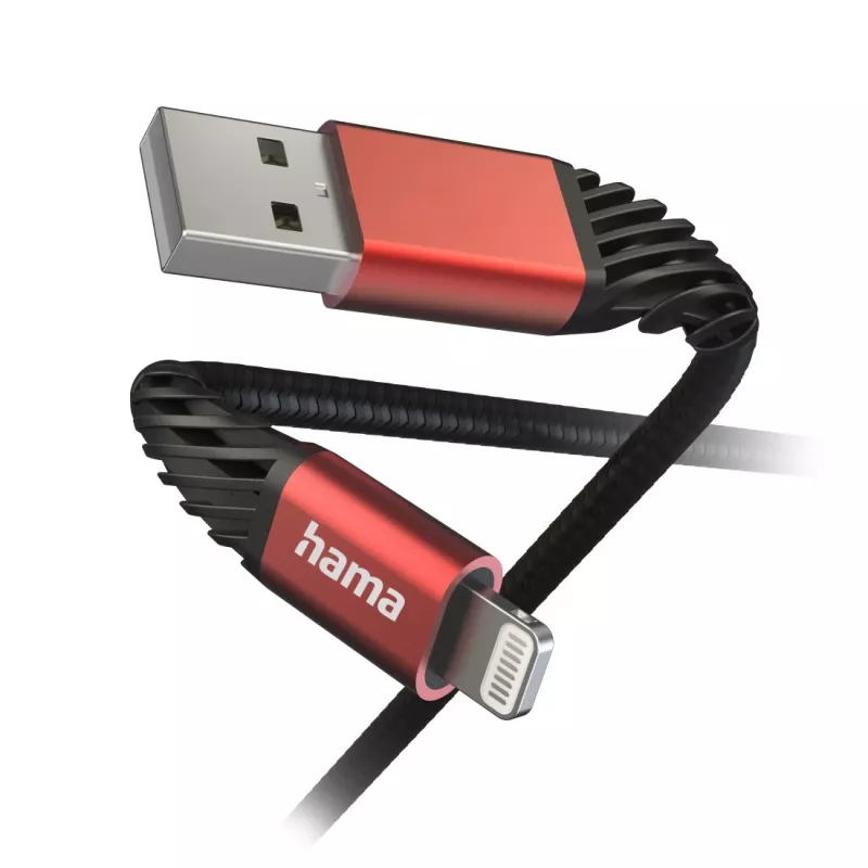 Hama Extreme καλώδιο Lightning σε USB A 1,5 m 2,4 A