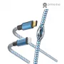 Hama Reflective καλώδιο 1,5 m μπλε Lightning σε USB-C 3 A
