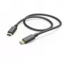 Hama καλώδιο φόρτισης, USB-C - USB-C, 1 m, μαύρο