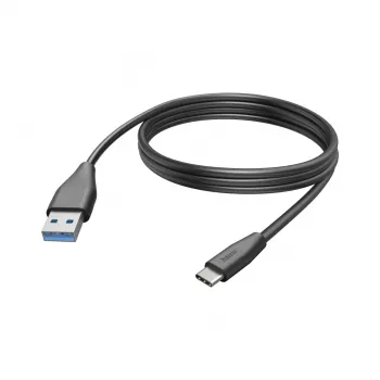 Hama 00201597 καλώδιο USB USB 2.0 3 m USB C USB A μαύρο