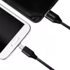 Καλώδιο USB LogiLink CU0143 USB 2.0 0,3 m USB A Micro-USB B μαύρο