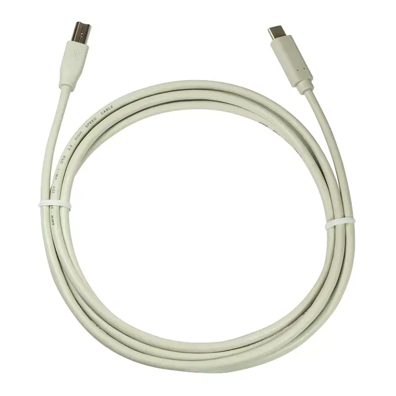 Καλώδιο USB LogiLink CU0160 USB 2.0 1m USB-C USB-B λευκό