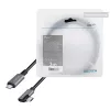 Καλώδιο USB LogiLink CU0183 2m USB-C μαύρο ασημί USB 2.0