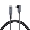 Καλώδιο USB LogiLink CU0183 2m USB-C μαύρο ασημί USB 2.0