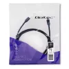 Qoltec 52352 καλώδιο USB-C σε USB-C, USB 3.1, 5 Gbit/s, 2,5 m, μαύρο