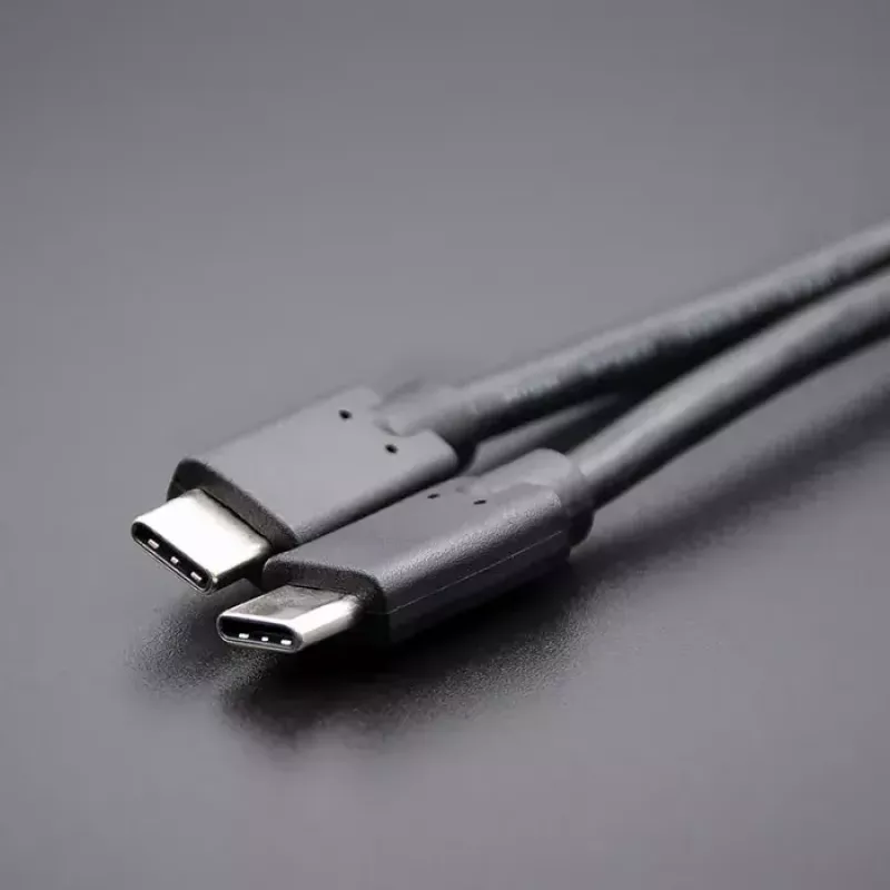 Qoltec 52352 καλώδιο USB-C σε USB-C, USB 3.1, 5 Gbit/s, 2,5 m, μαύρο