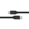 Qoltec 52352 καλώδιο USB-C σε USB-C, USB 3.1, 5 Gbit/s, 2,5 m, μαύρο