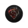 Χαλί καρέκλας GENESIS Tellur 400 Round Lava πολύχρωμο ύφασμα λάστιχο