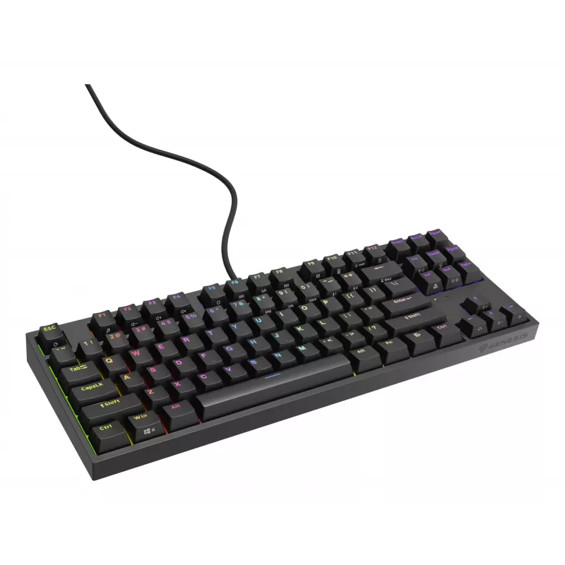 GENESIS Thor 404 TKL πληκτρολόγιο Gaming USB QWERTY US International μαύρο