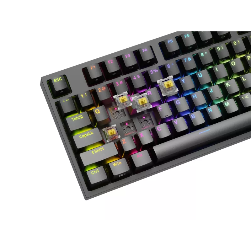 GENESIS Thor 404 TKL πληκτρολόγιο Gaming USB QWERTY US International μαύρο