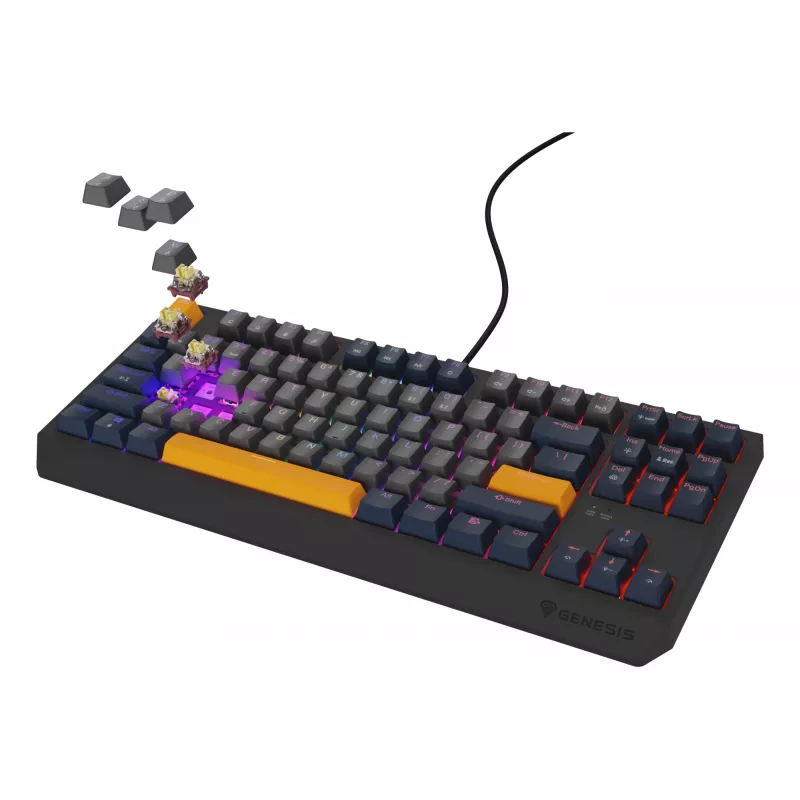 GENESIS Thor 230 TKL πληκτρολόγιο Gaming USB QWERTY αγγλικό μπλε