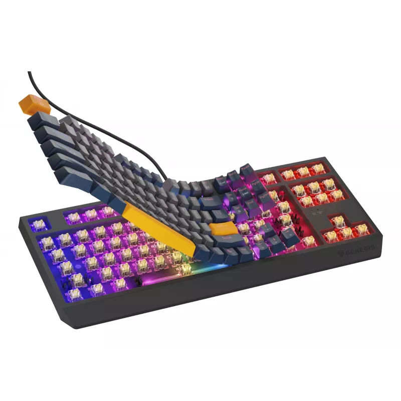GENESIS Thor 230 TKL πληκτρολόγιο Gaming USB QWERTY αγγλικό μπλε