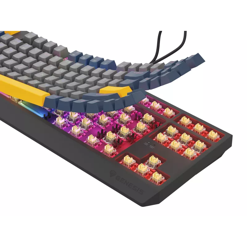 GENESIS Thor 230 TKL πληκτρολόγιο Gaming USB QWERTY αγγλικό μπλε