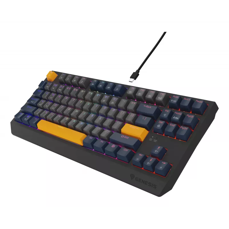 GENESIS Thor 230 TKL πληκτρολόγιο Gaming USB QWERTY αγγλικό μπλε