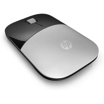 HP Z3700 Ασημί ασύρματο ποντίκι, αμφιδέξιο, οπτικό, RF Wireless, 1200 DPI, Ασημί