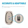 HP 410 λεπτό Silver ποντίκι Bluetooth, αμφιδέξιο, Bluetooth, 2000 dpi, Ασημί