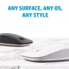 HP 410 λεπτό Silver ποντίκι Bluetooth, αμφιδέξιο, Bluetooth, 2000 dpi, Ασημί
