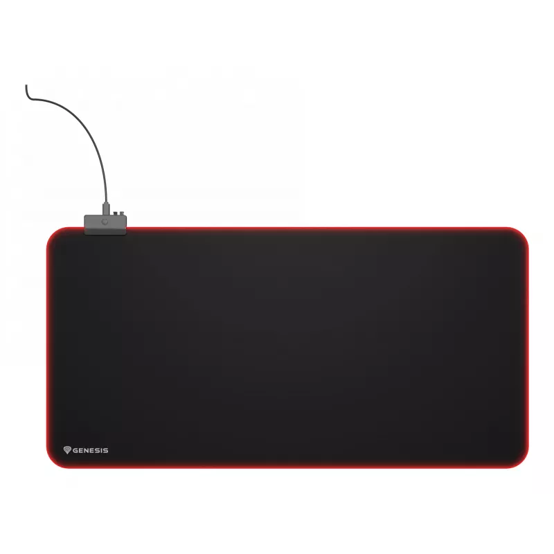 GENESIS Boron 500 XXL RGB Gaming Mousepad Μαύρο