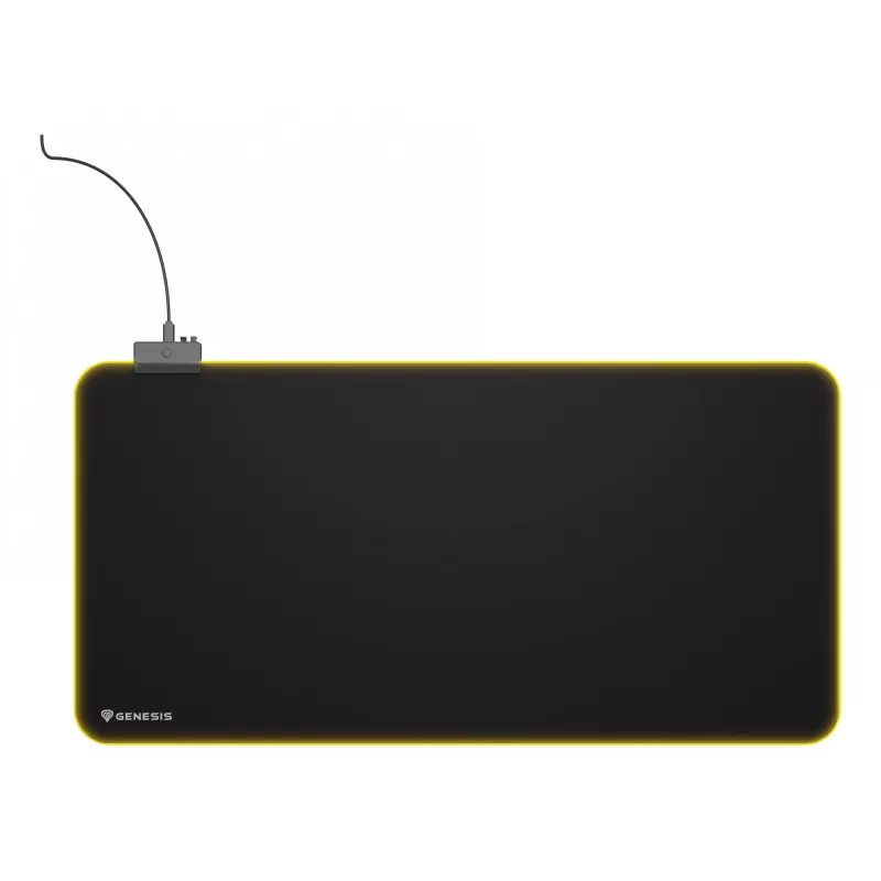GENESIS Boron 500 XXL RGB Gaming Mousepad Μαύρο