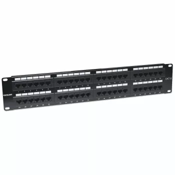 Intellinet Patch Panel, Cat6, UTP, 48-Port, 2U, μαύρο
