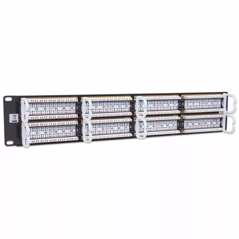 Intellinet Patch Panel, Cat6, UTP, 48-Port, 2U, μαύρο