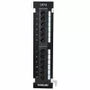 Intellinet Patch Panel, Cat6, επιτοίχιο, UTP, 12 Ports, μαύρο
