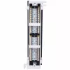 Intellinet Patch Panel, Cat6, επιτοίχιο, UTP, 12 Ports, μαύρο