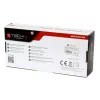 Πολύπριζο Techly Universal Power Strip Rack 10 inch 4 πρίζες βύσμα Schuko μαύρο ασημί 1U