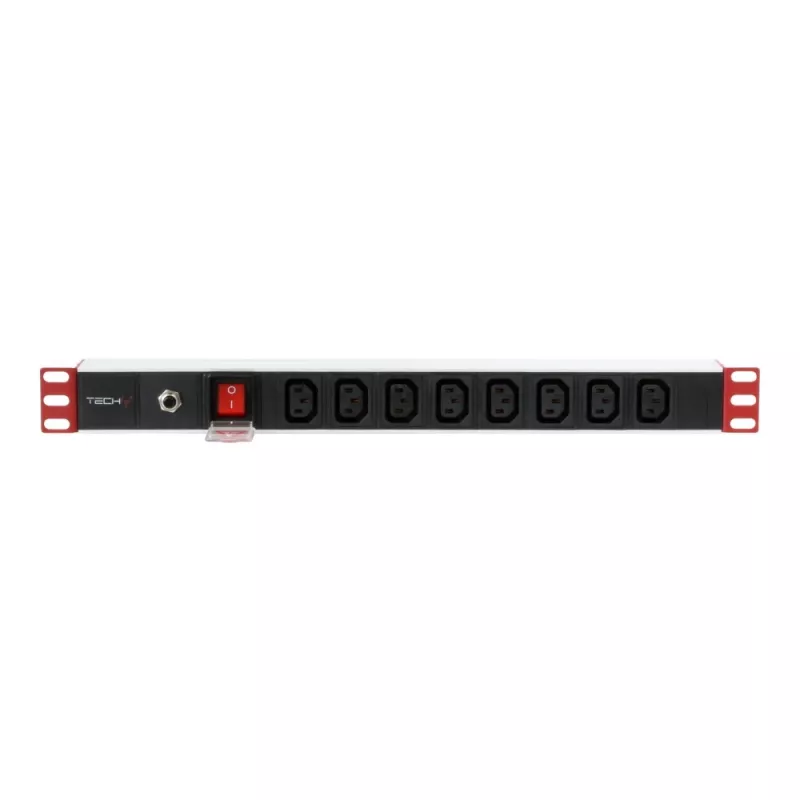 Πολύπριζο Techly Rack 19 inch Power Strip 1U 8 έξοδοι C13