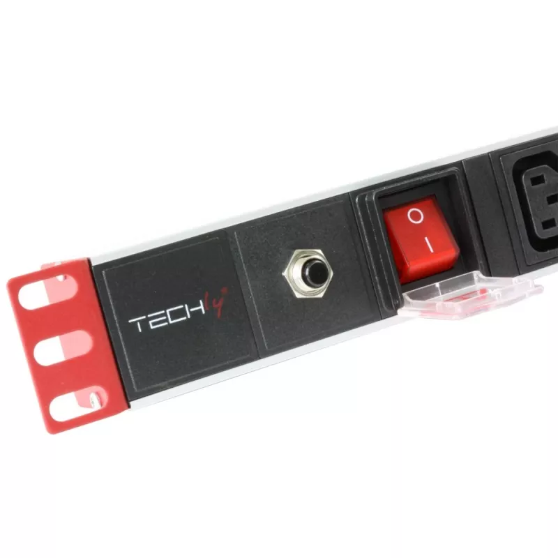 Πολύπριζο Techly Rack 19 inch Power Strip 1U 8 έξοδοι C13
