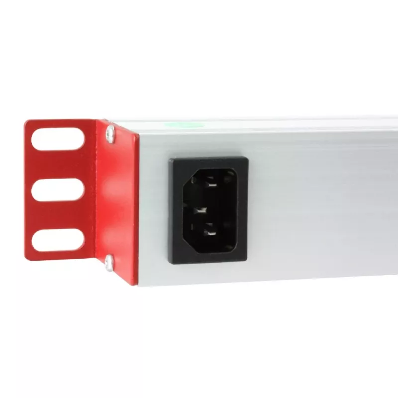 Πολύπριζο Techly Rack 19 inch Power Strip 1U 8 έξοδοι C13