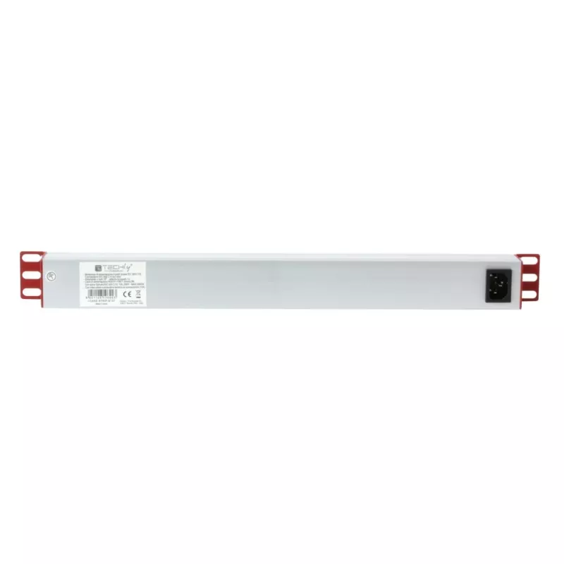 Πολύπριζο Techly Rack 19 inch Power Strip 1U 8 έξοδοι C13