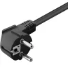 Techly 106893 PDU rack 19 ιντσών 1U πολύπριζο, 8x Schuko, 250 V/16 A, 3500 W, καλώδιο 3 m, αλουμίνιο, μαύρο