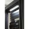 Techly 026289 Μαγνητικό πάνελ φωτισμού LED για ερμάριο rack 19 ιντσών, αισθητήρας κίνησης και αφής, τροφοδοτικό 12 V DC, καλώδιο 3 m