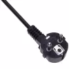 Πολύπριζο Techly 9 θέσεων 19 ίντσες Rack Schuko-Βύσμα Διακόπτης 1HE Μαύρο Κόκκινο