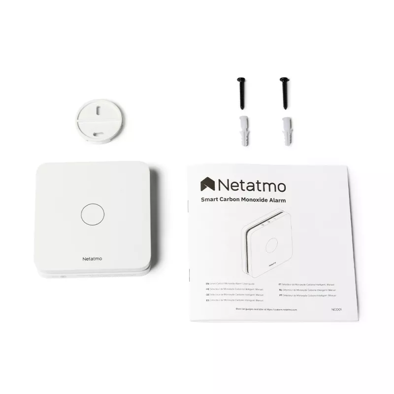 Ανιχνευτής μονοξειδίου του άνθρακα Netatmo Smart Carbon Monoxide Alarm