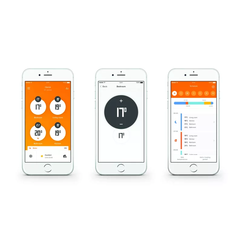 Netatmo NAV-EN Πρόσθετη έξυπνη βαλβίδα καλοριφέρ, λευκό