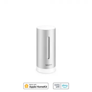 Netatmo Πρόσθετη έξυπνη εσωτερική μονάδα, ασύρματη, 0,3°, 3%, duralumin, αλουμίνιο, AAA