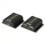 Techly IDATA EXT-E70POED AV-Extender AV-Πομπός & Δέκτης Μαύρο