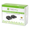 Techly IDATA EXT-E70POED AV-Extender AV-Πομπός & Δέκτης Μαύρο