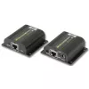 Techly IDATA EXT-E70POED AV-Extender AV-Πομπός & Δέκτης Μαύρο