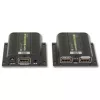 Techly IDATA EXT-E70POED AV-Extender AV-Πομπός & Δέκτης Μαύρο