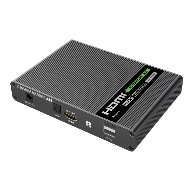 Techly IDATA HDMI-KVM67 KVM-Extender Πομπός & Δέκτης