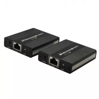 Techly IDATA EXT-E71 AV-Extender AV-Πομπός & Δέκτης Μαύρο