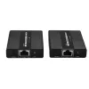 Techly IDATA EXT-E71 AV-Extender AV-Πομπός & Δέκτης Μαύρο