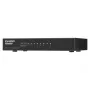 QNAP QSW-1108-8T-R2 μη διαχειριζόμενο switch δικτύου, 8x 2,5GbE RJ45 (10/100/1000/2500 Mbps), επιτραπέζιο, χωρίς ανεμιστήρα, μαύρο-γκρι