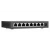 QNAP QSW-1108-8T-R2 μη διαχειριζόμενο switch δικτύου, 8x 2,5GbE RJ45 (10/100/1000/2500 Mbps), επιτραπέζιο, χωρίς ανεμιστήρα, μαύρο-γκρι