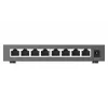 QNAP QSW-1108-8T-R2 μη διαχειριζόμενο switch δικτύου, 8x 2,5GbE RJ45 (10/100/1000/2500 Mbps), επιτραπέζιο, χωρίς ανεμιστήρα, μαύρο-γκρι